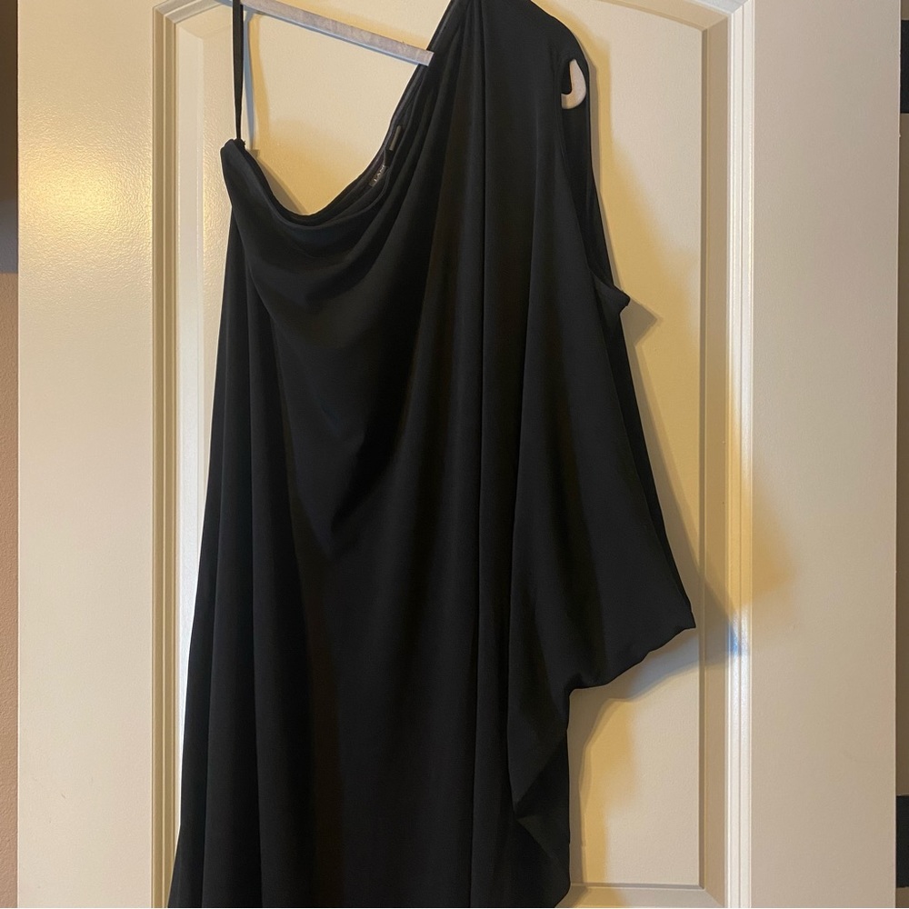 Lane Bryant one shoulder dress